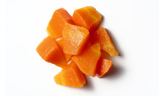 柔らか乱切り人参